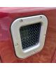 Optimill off-side grey with black mesh vent for Land Rover Defender