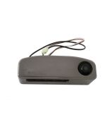 Optimill number plate light with rear view camera for Land Rover Defender